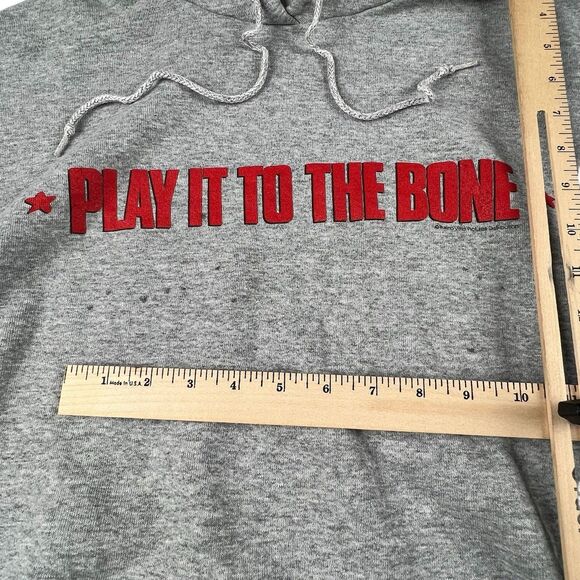 Rare 1999 Play It to the Bone Promo Hoodie Gray  XL Extra Large - Picture 4 of 10